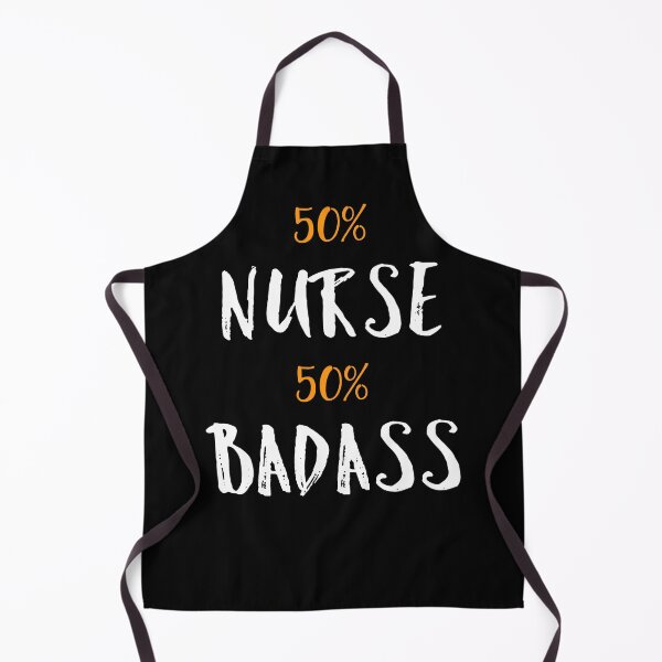 Item preview, 50% Nurse 50% Badass Coworker gift designed and sold by Gordon Nelson.