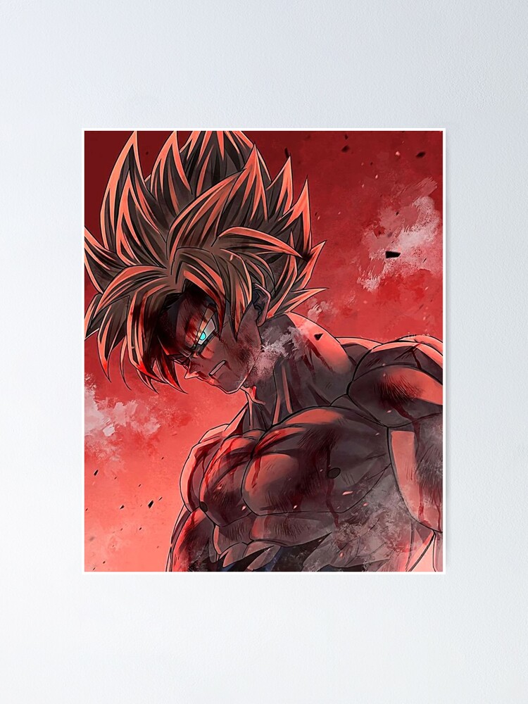 Póster «Goku enojado» de LiuLing | Redbubble Póster «Goku enojado» de LiuLing | Redbubble