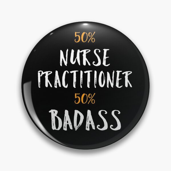 Artikelvorschau, 50% Nurse Practitioner 50% Badass Mitarbeiter Geschenk entworfen und verkauft von Gordon Nelson.