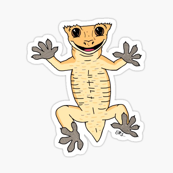 Gecko lizard cottagecore Sticker – VulgrCo