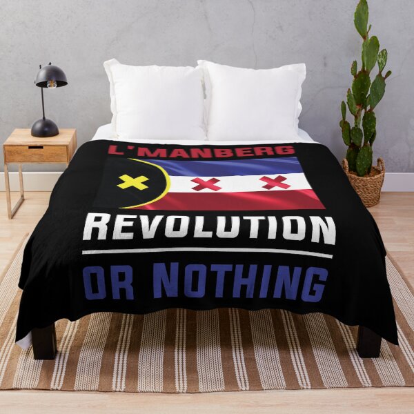 Item preview, lmanberg Flag - Revolution or Nothing (no mercy) designed and sold by ShawnDzign.