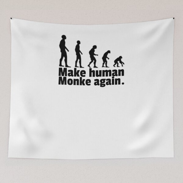 Item preview, Make human Monke again designed and sold by CocoAndMore.