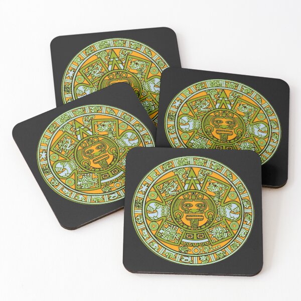 Item preview, Aztec Calendar ancient Art and Symbol designed and sold by wodra.