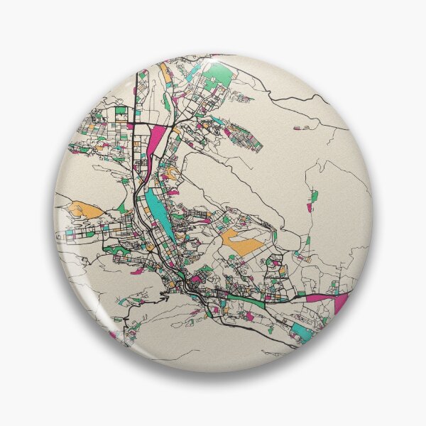 Item preview, Tbilisi, Georgia Street Map designed and sold by A Deniz Akerman.