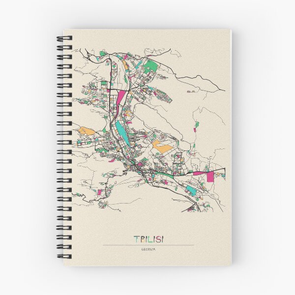 Item preview, Tbilisi, Georgia Street Map designed and sold by A Deniz Akerman.