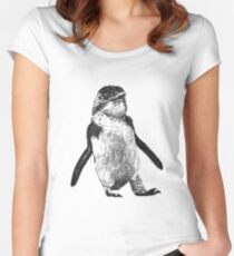 Ink Penguin Women's Fitted Scoop T-Shirt