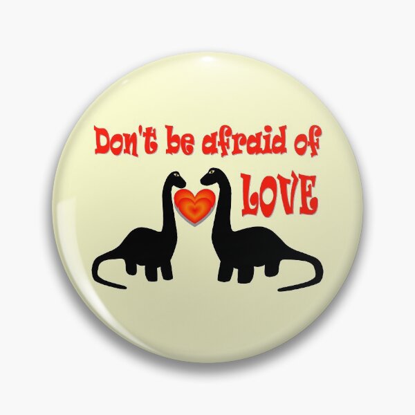 Item preview, A pair of dinos, don't be afraid to LOVE designed and sold by helenkaiy.