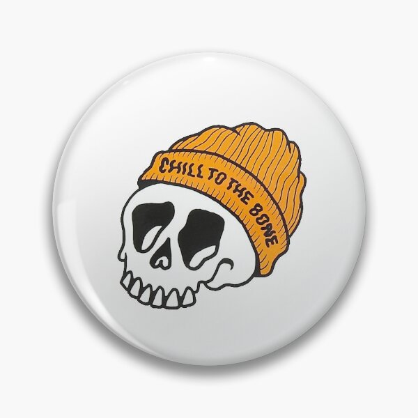 Item preview, Chill to the Bone Skate Stoner Art designed and sold by mandarinolive.
