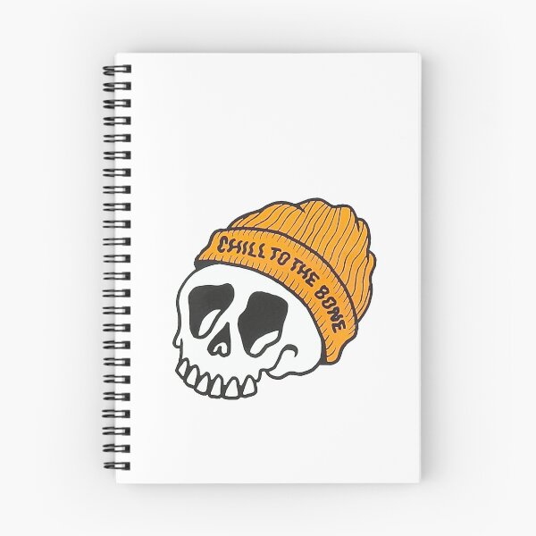 Item preview, Chill to the Bone Skate Stoner Art designed and sold by mandarinolive.