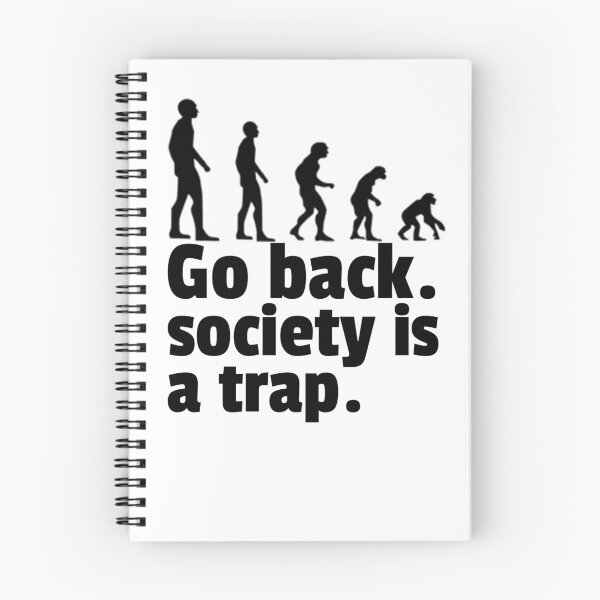 Item preview, Go back. Society is a trap designed and sold by CocoAndMore.