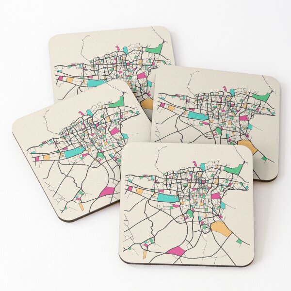 Item preview, Tehran, Iran Street Map designed and sold by A Deniz Akerman.