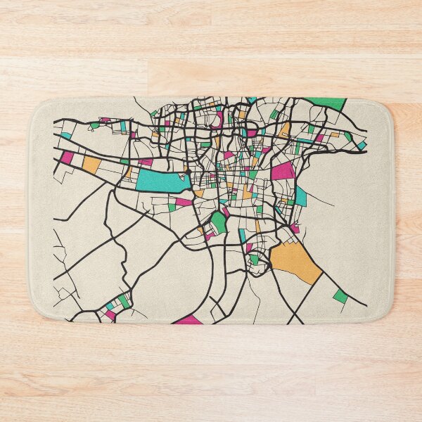 Item preview, Tehran, Iran Street Map designed and sold by A Deniz Akerman.