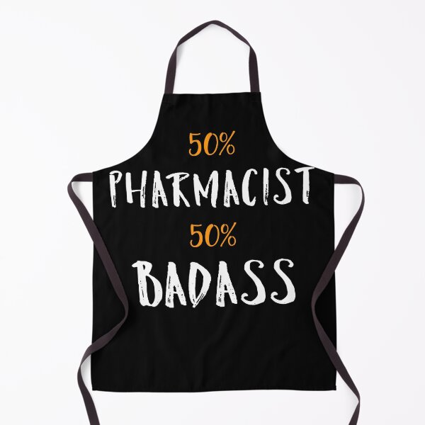 Item preview, 50% Pharmacist 50% Badass Coworker gift designed and sold by Gordon Nelson.
