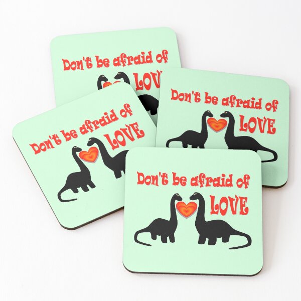 Item preview, A pair of dinos, don't be afraid of LOVE designed and sold by helenkaiy.