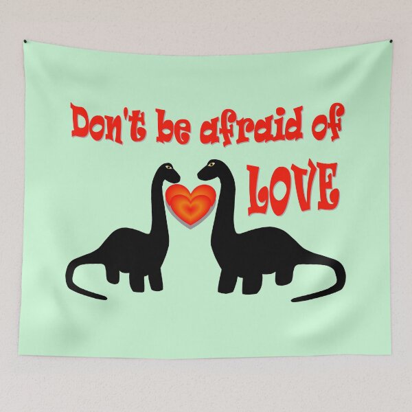 Item preview, A pair of dinos, don't be afraid of LOVE designed and sold by helenkaiy.
