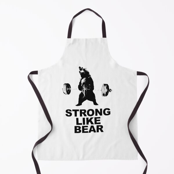 Item preview, Strong Like Bear Deadlifting Workout designed and sold by mandarinolive.