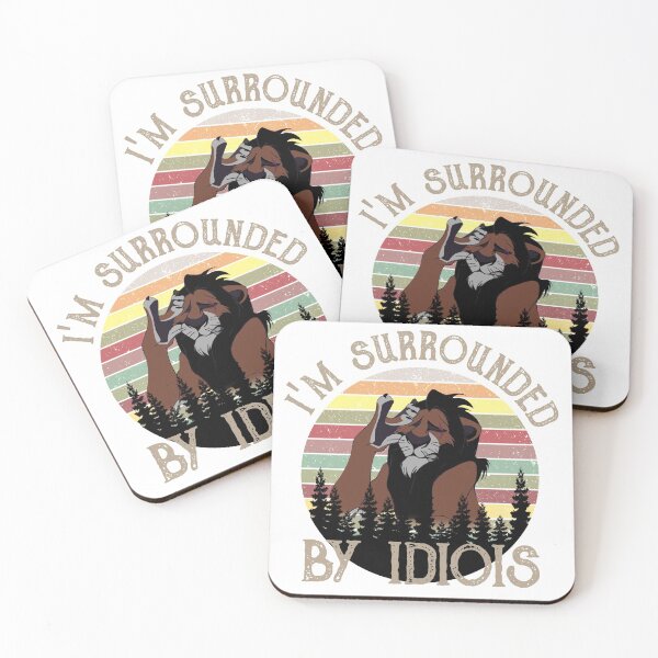 Item preview, The Lion Kings I'm Surrounded By Idiots Vintage designed and sold by AhmedBear.