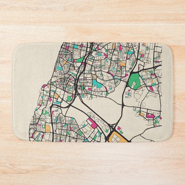 Item preview, Tel Aviv, Israel Street Map designed and sold by A Deniz Akerman.