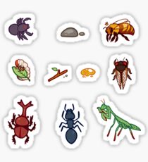 Bug stickers Sticker