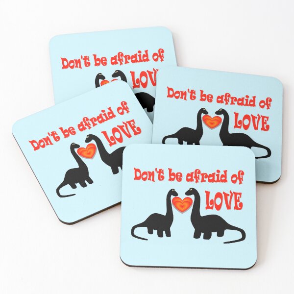 Item preview, A pair of dinos, don't be afraid of LOVE designed and sold by helenkaiy.