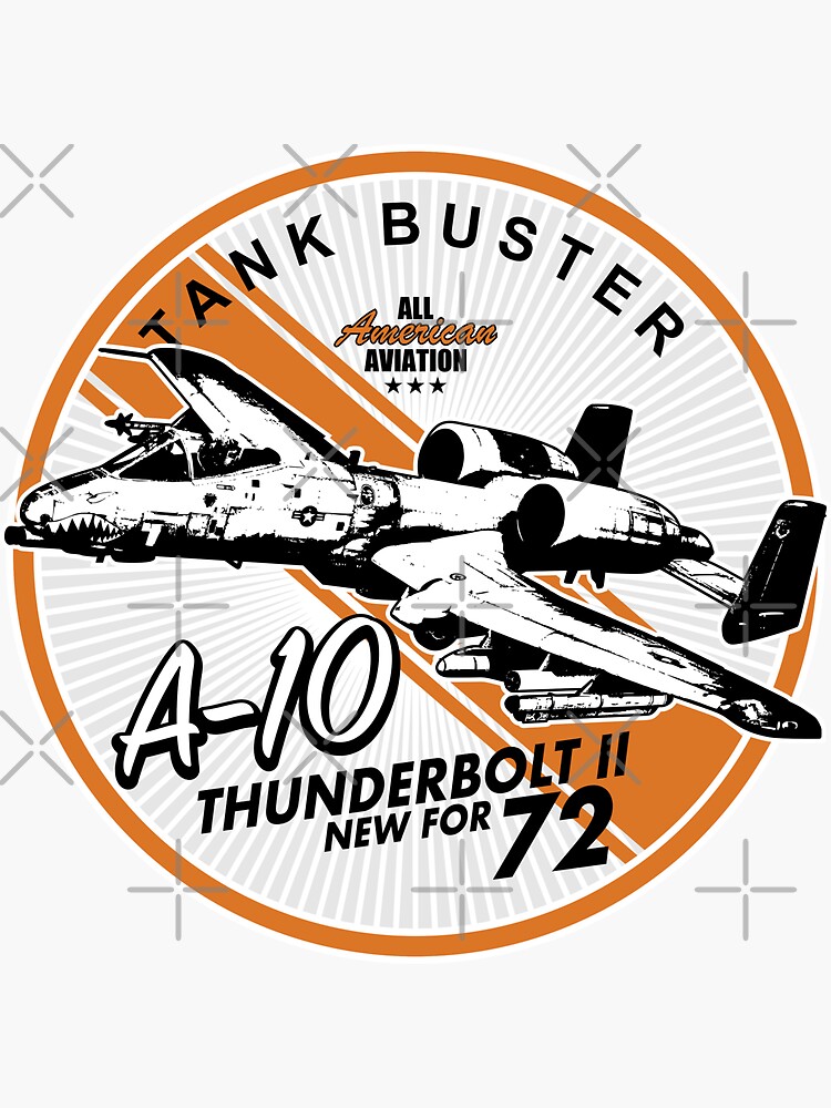 A-10 Thunderbolt II Patch | Sticker