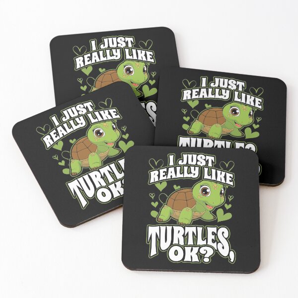 Item preview, I Just Really Like Turtles OK designed and sold by Hananiah Merch.