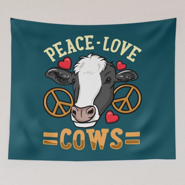 Item preview, Cow Love Peace designed and sold by chetme.