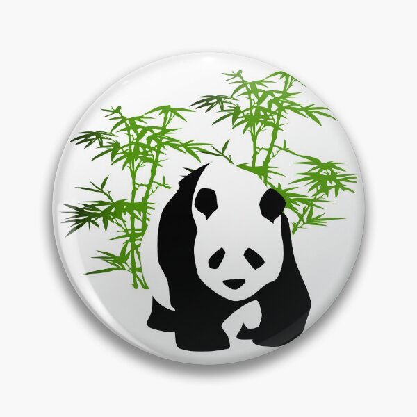 Item preview, Panda bear and bamboo designed and sold by Dunaikel.