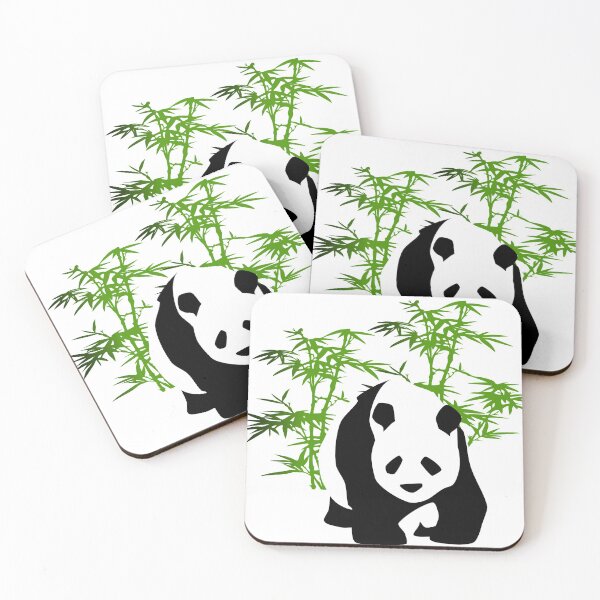 Item preview, Panda bear and bamboo designed and sold by Dunaikel.
