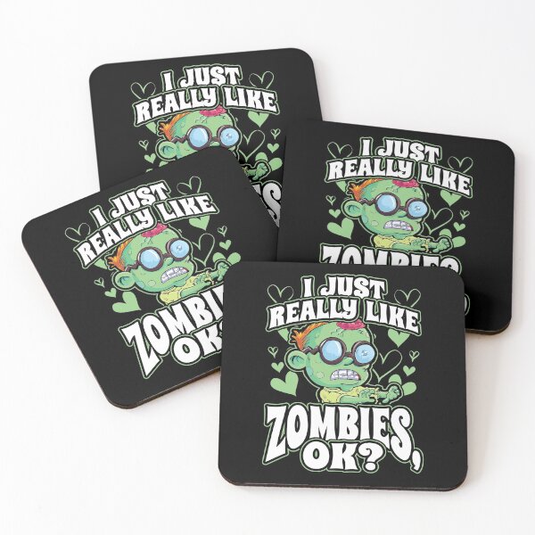 Item preview, I Just Really Like Zombies OK designed and sold by Hananiah Merch.