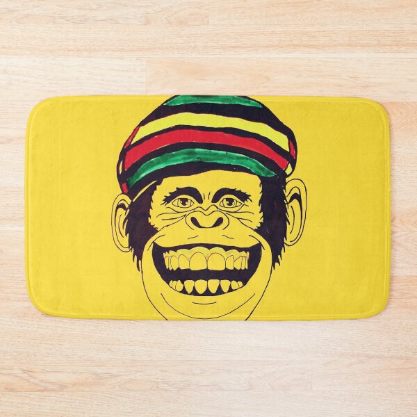 Item preview, Jamacian Jammin monkey designed and sold by AJSkinnerPrints.
