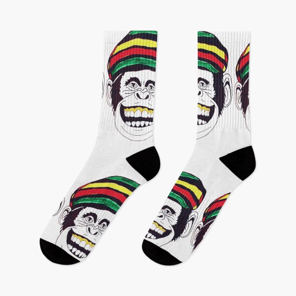 Item preview, Jamacian Jammin monkey designed and sold by AJSkinnerPrints.