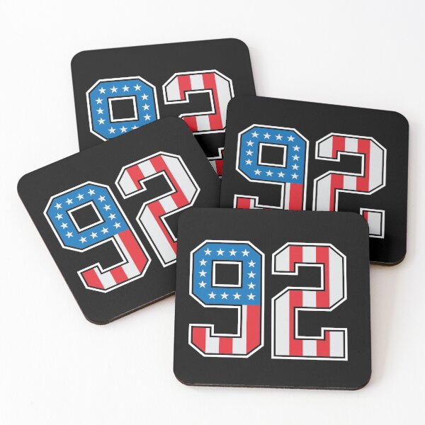 Item preview, 92 American Lucky Number Ninety-two United States Flag designed and sold by Urosek.