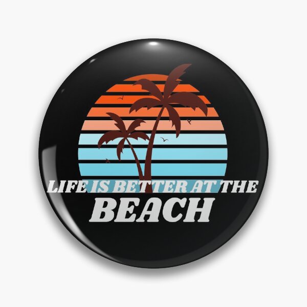 Item preview, Life Is Better At The Beach designed and sold by YueHeng Creates ⭐⭐⭐⭐⭐.