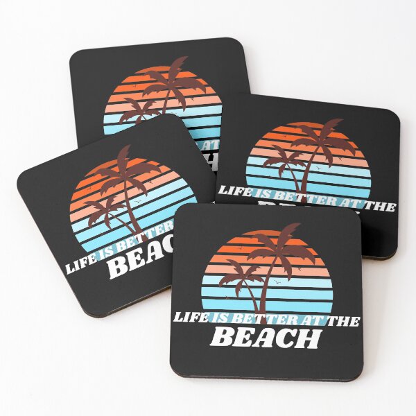 Item preview, Life Is Better At The Beach designed and sold by YueHeng Creates ⭐⭐⭐⭐⭐.