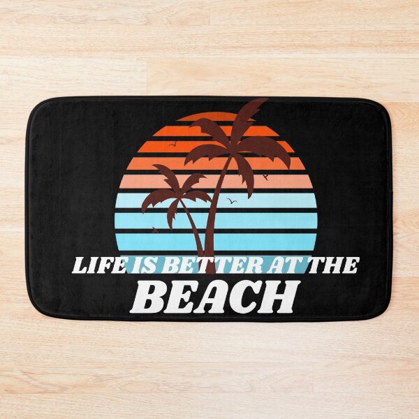Item preview, Life Is Better At The Beach designed and sold by YueHeng Creates ⭐⭐⭐⭐⭐.