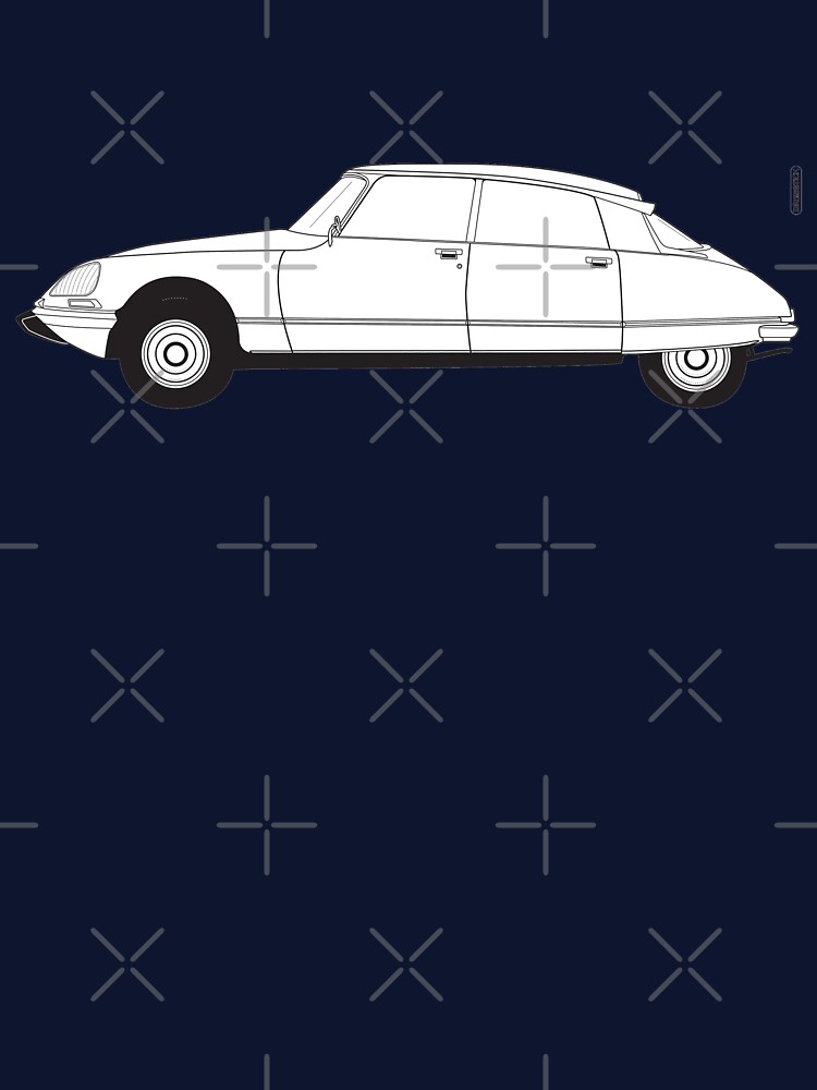 Thumbnail 7 of 7, Classic T-Shirt, Citroën DS designed and sold by thedrumstick.