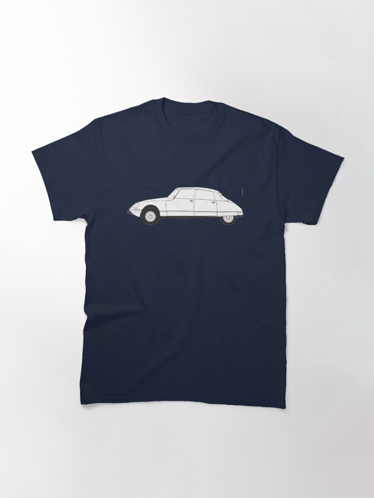 Thumbnail 3 of 7, Classic T-Shirt, Citroën DS designed and sold by thedrumstick.