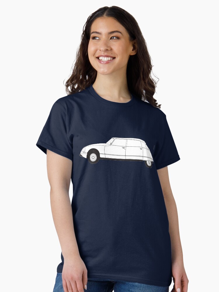 Thumbnail 2 of 7, Classic T-Shirt, Citroën DS designed and sold by thedrumstick.
