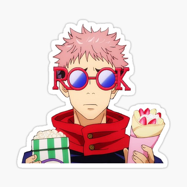 Itadori Yuuji Jujutsu Kaisen ROOK KAWAII Sticker
