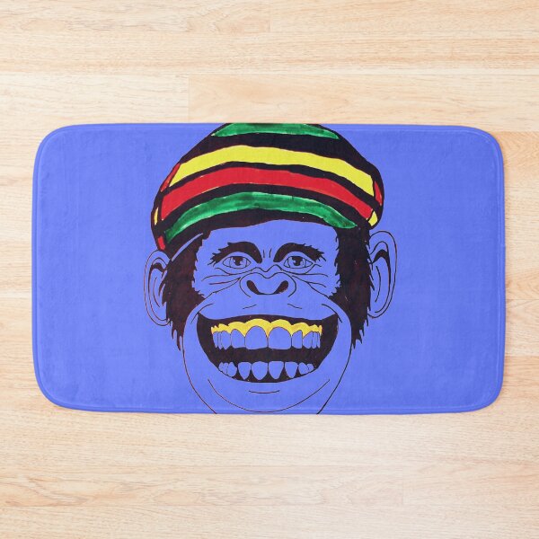 Item preview, Jamacian Jammin monkey 2 designed and sold by AJSkinnerPrints.