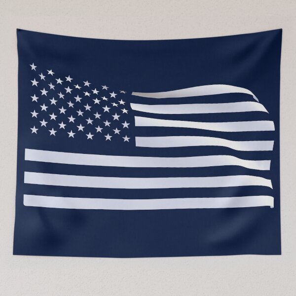 Item preview, Patriotic Waving United States American Flag designed and sold by RRiDesigns.