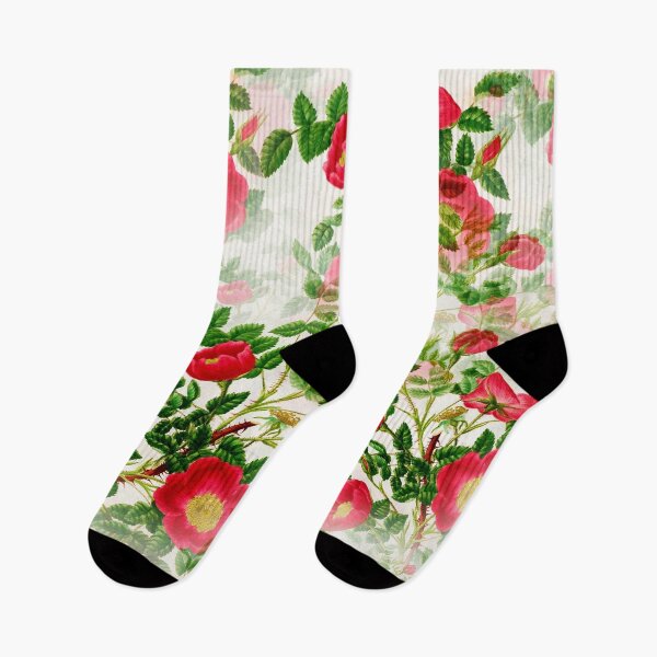Item preview, Red Colour Flowers Pattern designed and sold by sasijaya.