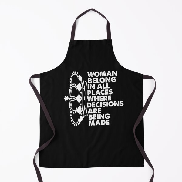 Item preview, Woman belongs in all places that decisions are being made Feminist Ruth Bader Ginsburg RBG designed and sold by Enraged46.