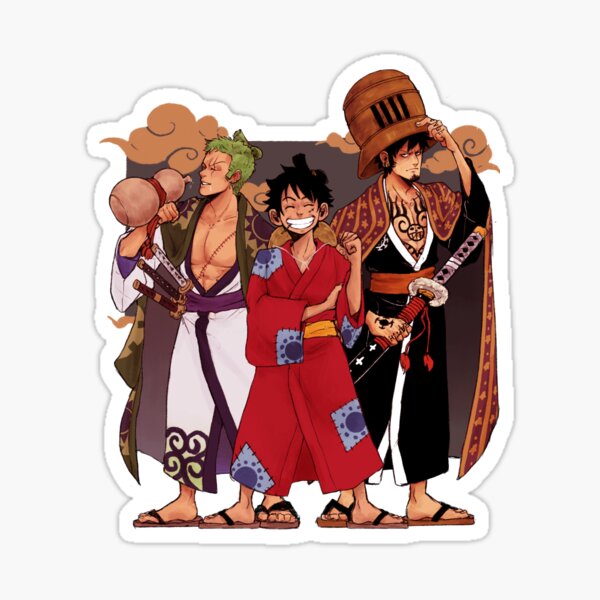 One Piece Deco Sticker Wano Country Arc #02 Monkey D. Luffy 2