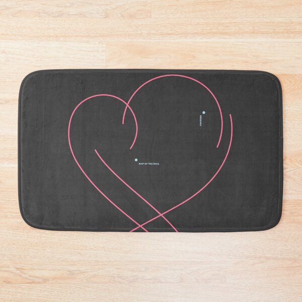 Item preview, BTS Map of the Soul - Heart Line Art designed and sold by omulettedesign.