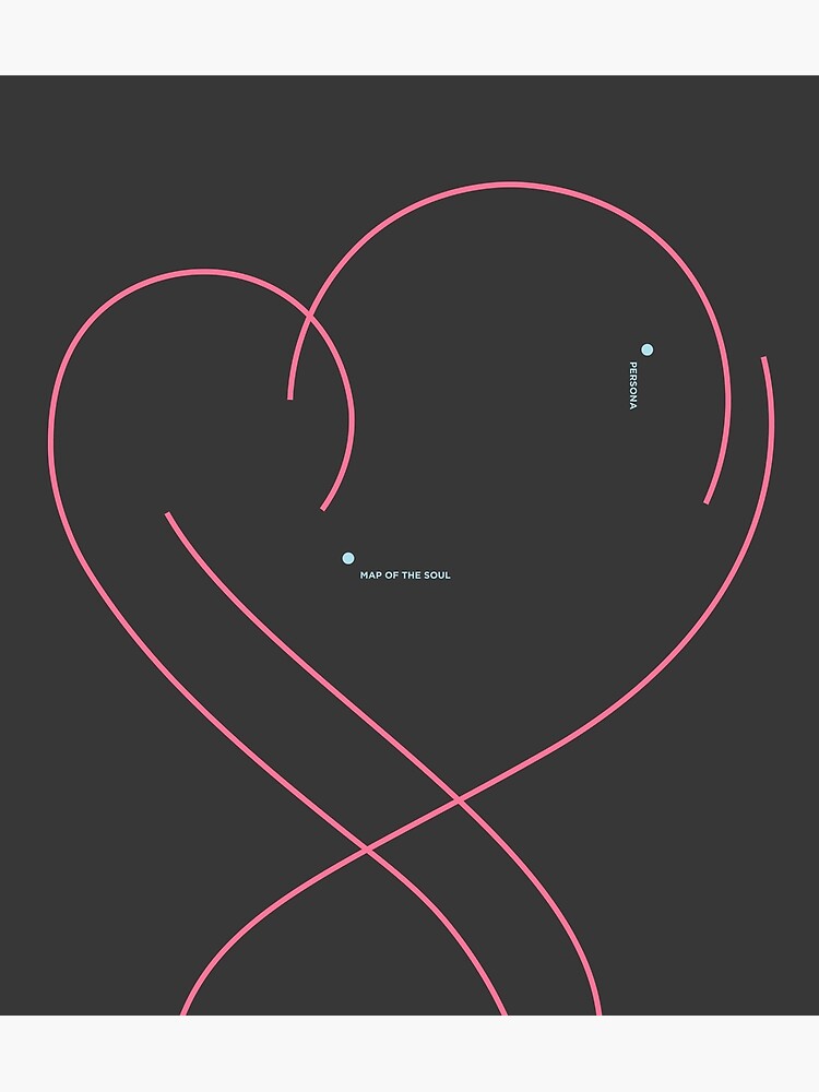 BTS - Map of Soul: Persona Platinum LP Limited Signature