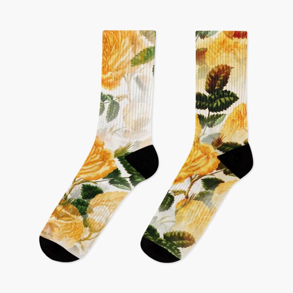 Item preview, Amber Colour Flowers Pattern designed and sold by sasijaya.