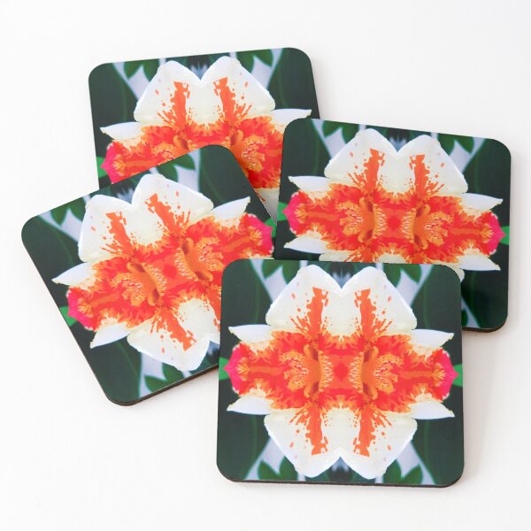 Item preview, Canna cleopatra- White flower with large petals spotted with red designed and sold by CSouissi.