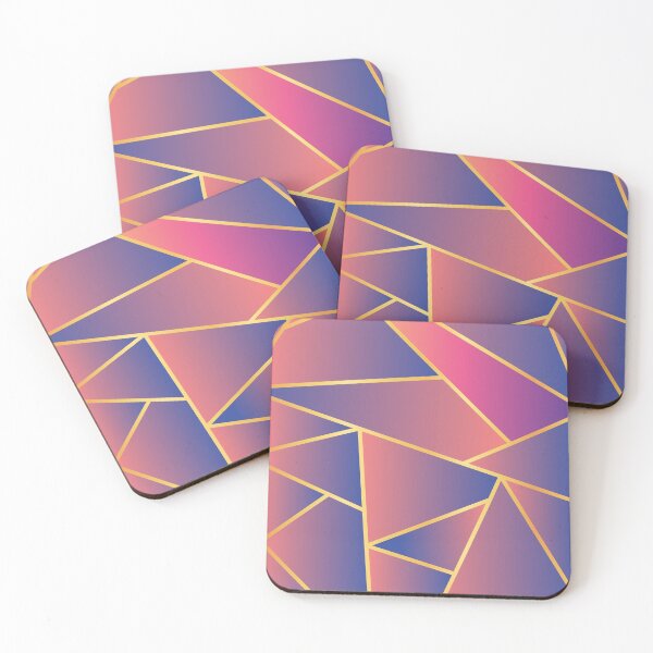 Item preview, Artistic Abstract geomatric shapes GRADIENT COLORFUL designed and sold by FLASHOP.